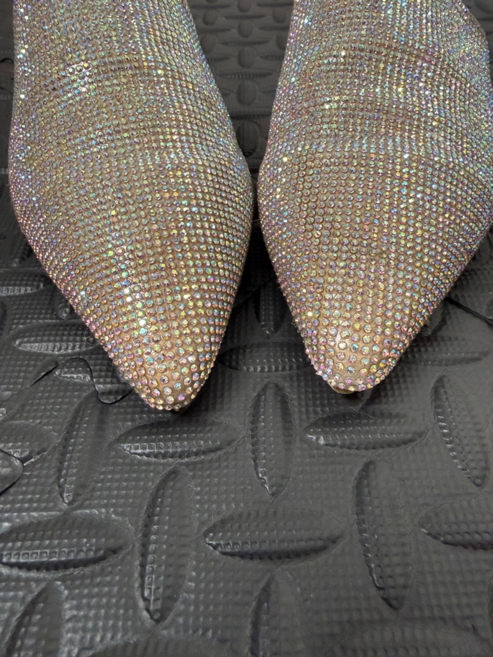 Cape Robbin Women's “Glamorous” Mules - Rhinestone - Picture 4 of 5